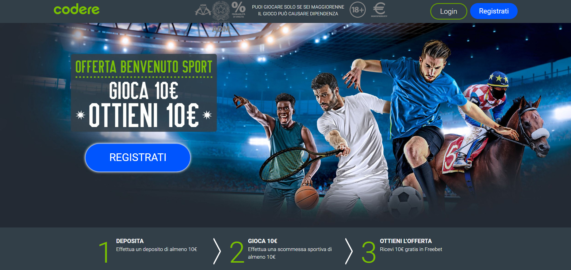 Codere, scommesseonline.tv