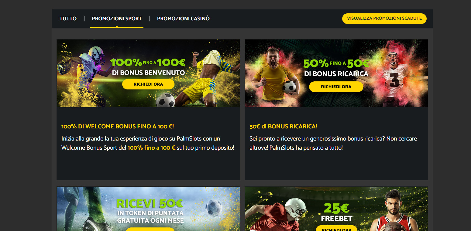 Palmslots, scommesseonlinetv