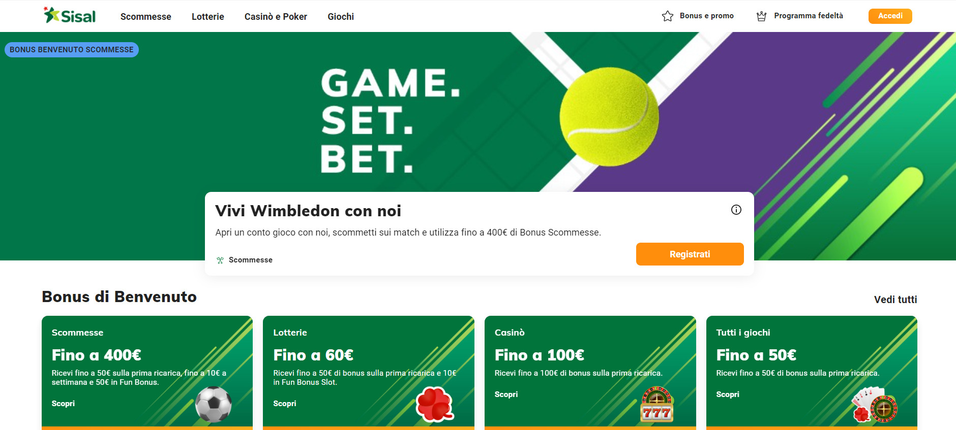 Sisal, scommesseonline.tv