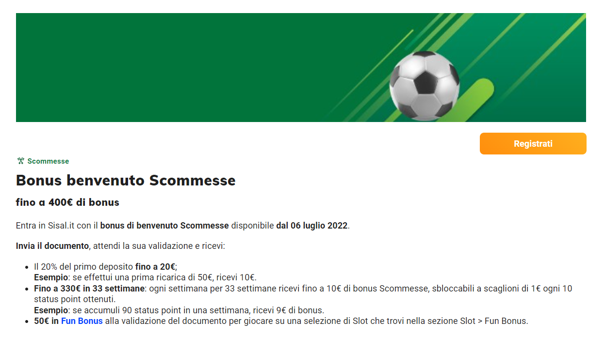 Sisal, scommesseonline.tv