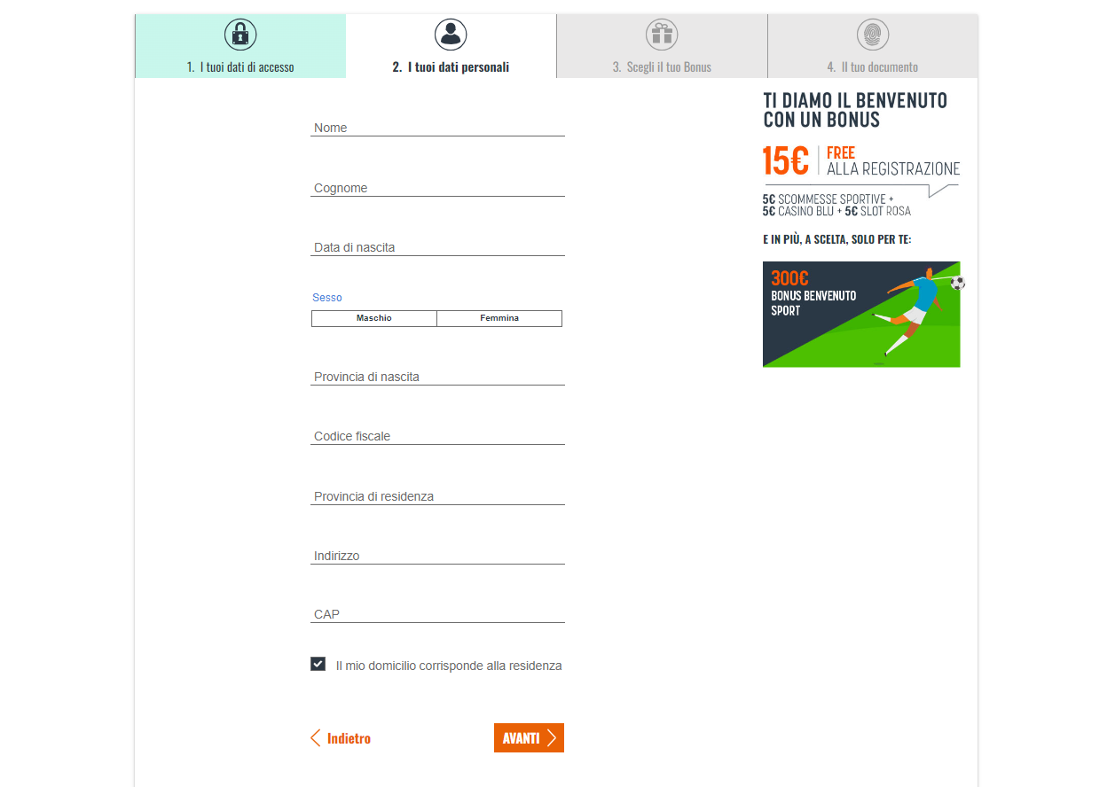Snai, scommesseonline.tv