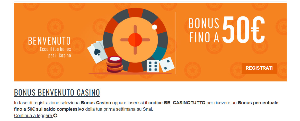 Snai, scommesseonline.tv