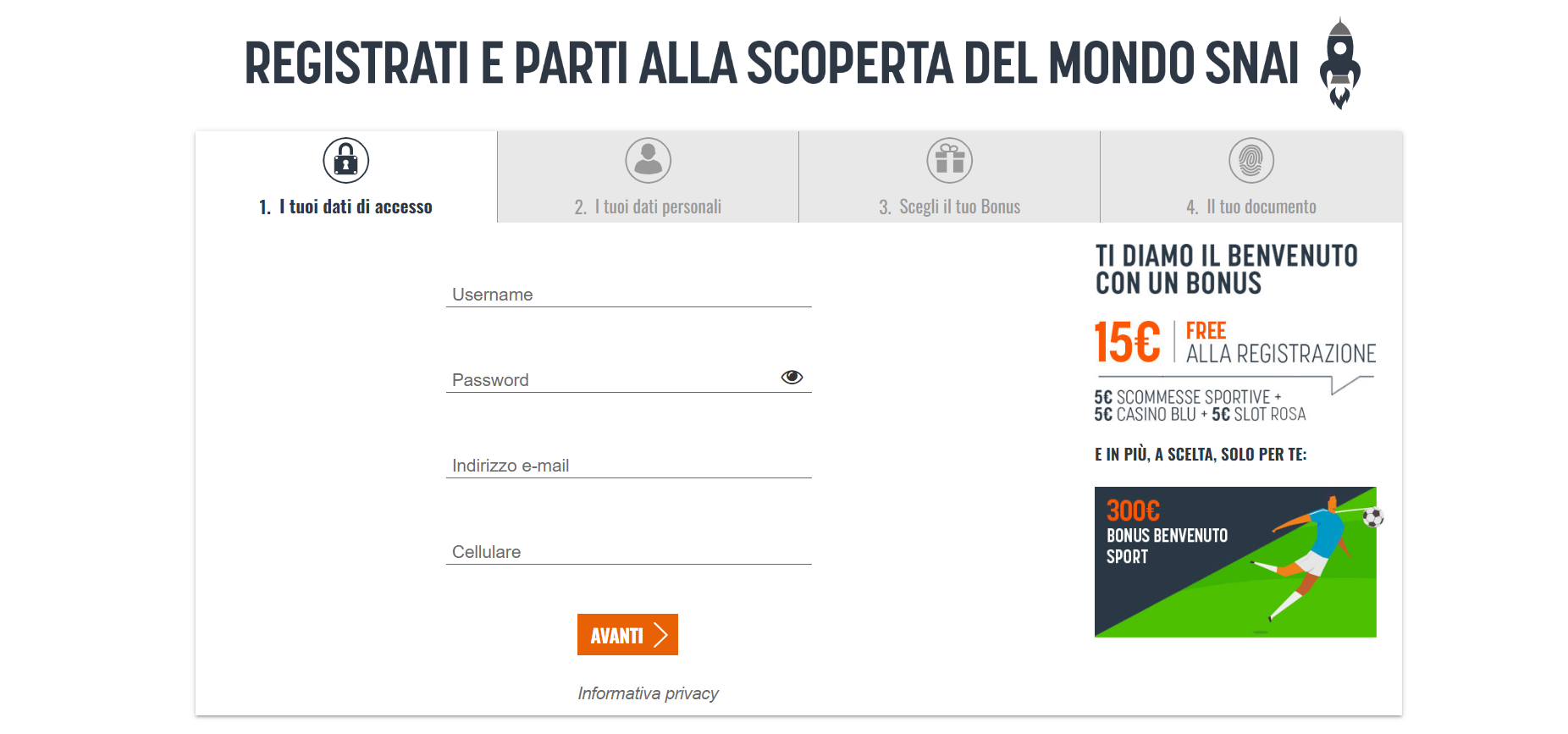 Snai, scommesseonline.tv