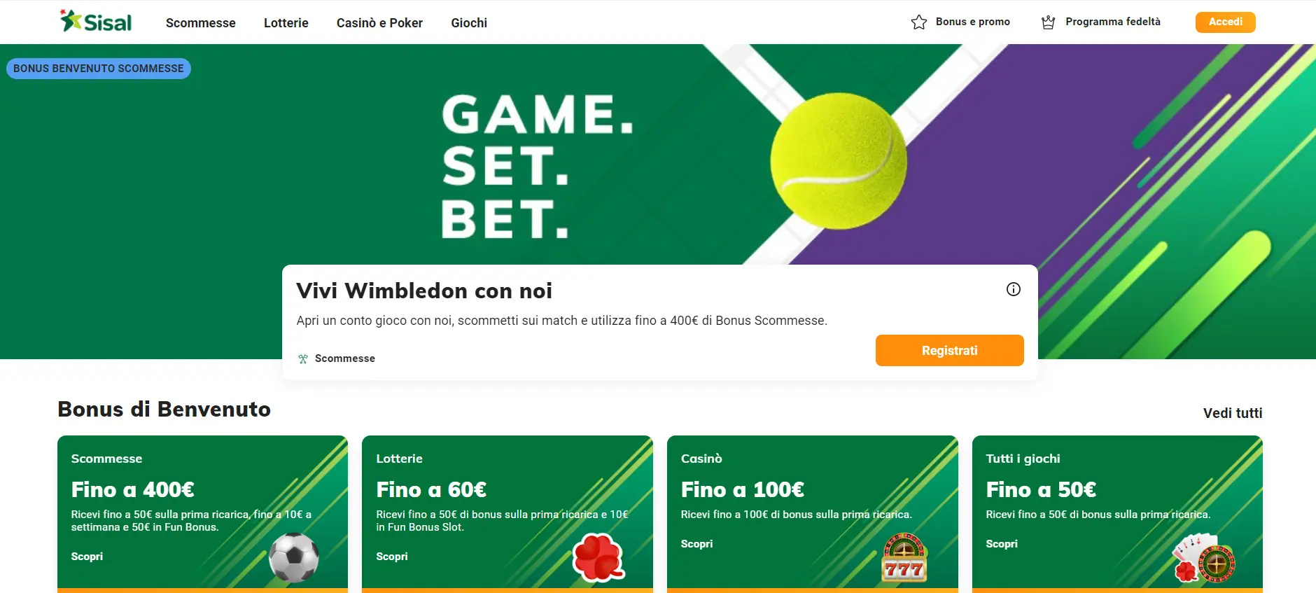 Sisal, scommesseonline.tv