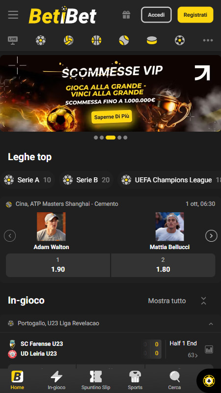 BetiBet bookmaker