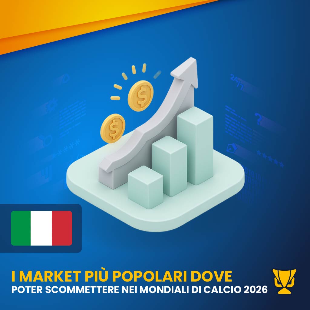 I market più popolari dove poter scommettere